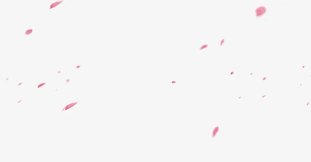 高清创意粉红色的花瓣免抠