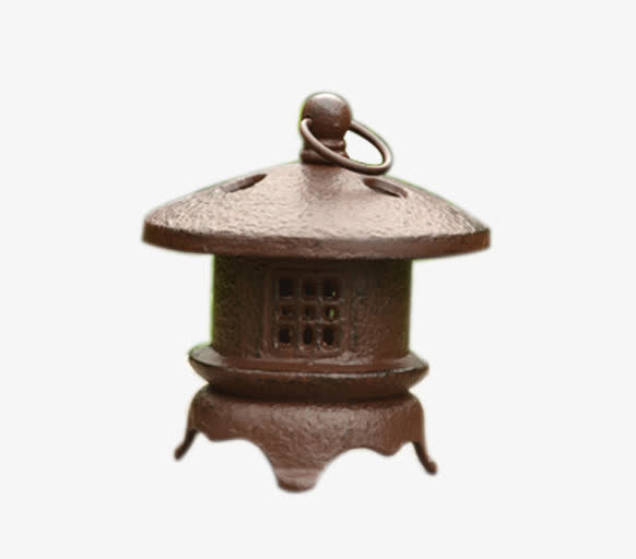 日式庭院灯笼免抠