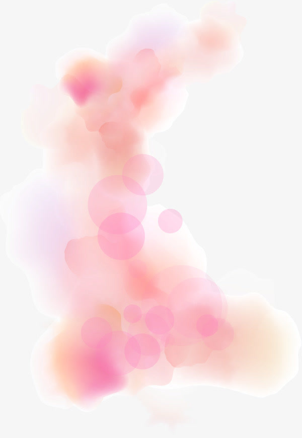 粉色炫光免抠