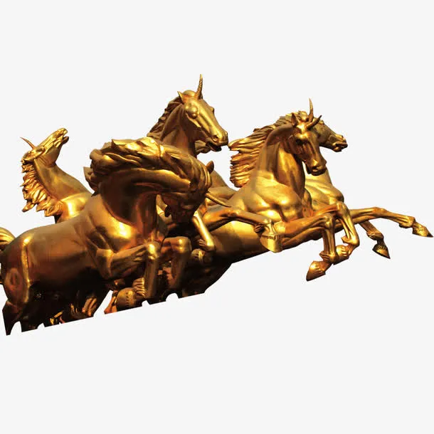 金马奔腾免抠