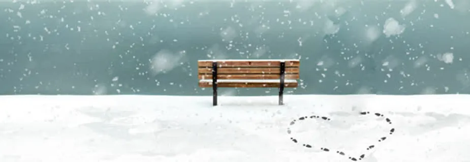 漫画雪景banner创意设计 漫画雪景banner创意设计