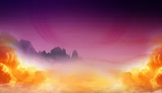 元旦美丽夜空高清