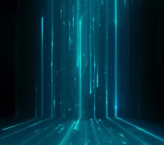 味蕾科技大屏背景免抠背景几何/扁平/渐变元素