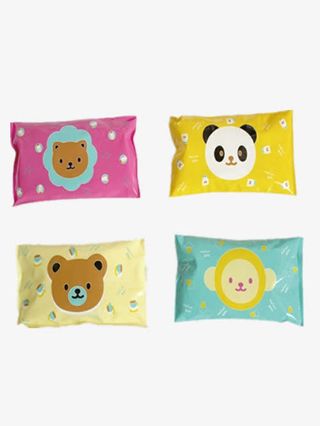 可爱彩色卡通解暑降温冰袋免抠