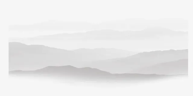 灰色渐变山脉免抠 灰色渐变山脉免抠