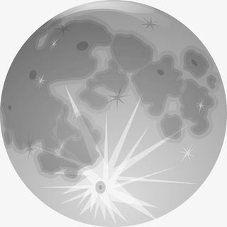 8月中秋，月亮，真图，矢量图免抠