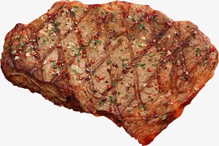 卡通手绘一块美食免抠