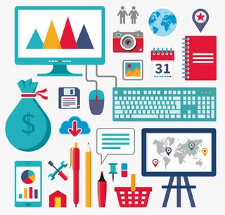 电脑办公工具免抠