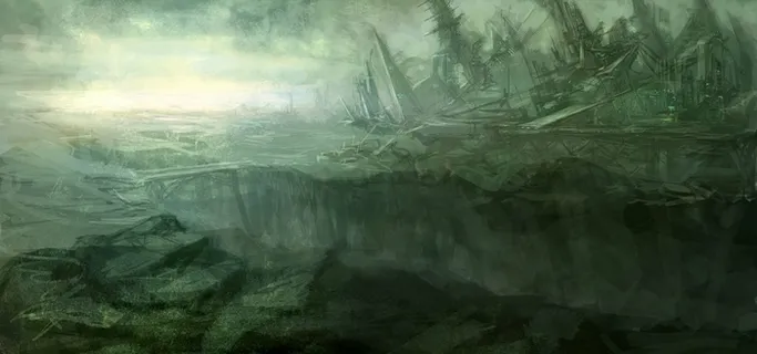 手绘游戏场景高清