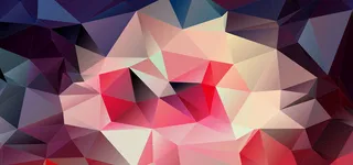 渐变三角形背景图高清