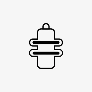 绝缘子icon线性小图标PNG下载免抠