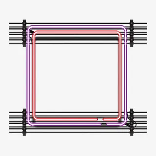 霓虹框灯招牌免抠