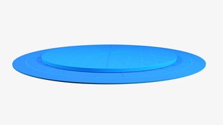 蓝色科技舞台免抠