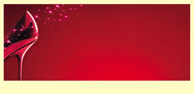 三八女王节红色时尚背景素材高清