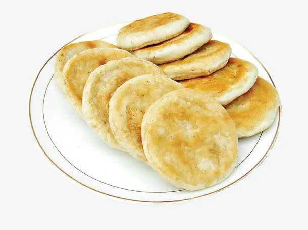 盘子里的烧饼免抠