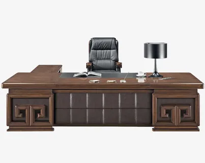 欧式办公室桌椅套组免抠 欧式办公室桌椅套组免抠