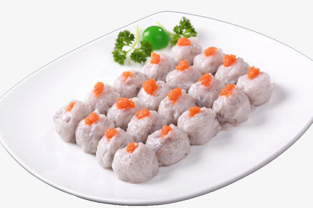 蟹籽虾丸免抠