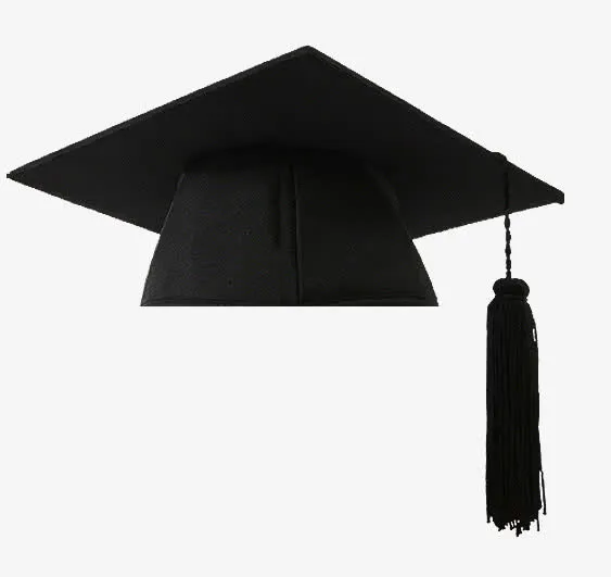 黑色博士帽学位帽免抠