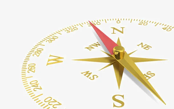 指南针方位设计免抠
