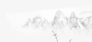 山水国画素材免抠