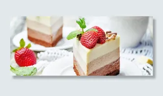美味的草莓蛋糕高清图片高清