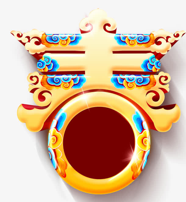 艺术春字元素免抠素材免抠