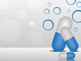 健康医疗药丸背景高清