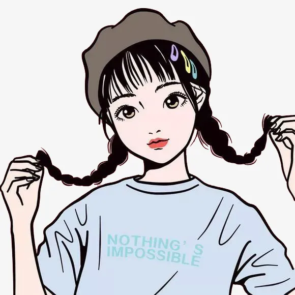 卡通女孩免抠