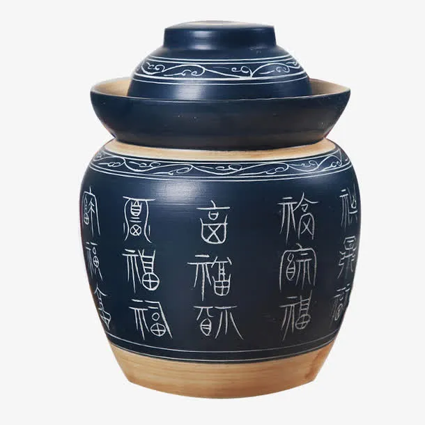 陶瓷泡菜坛免抠
