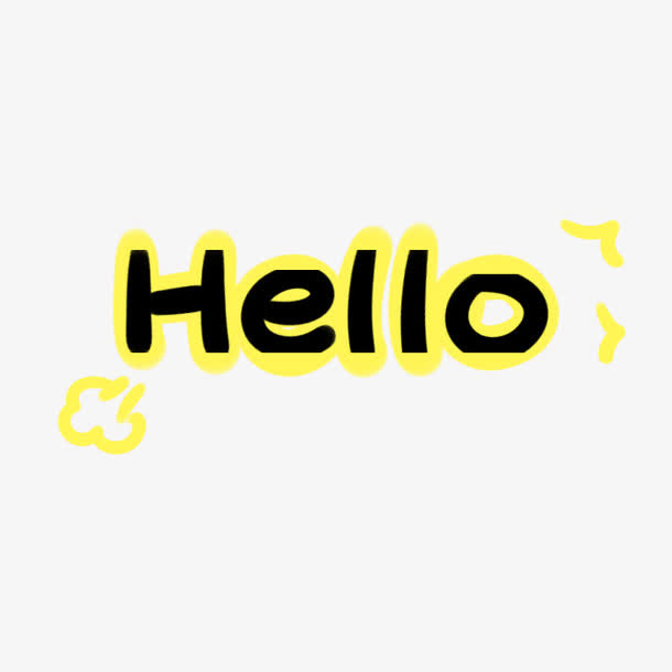 hello字体免抠