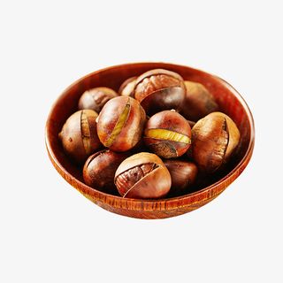 烤板栗设计素材图片免抠