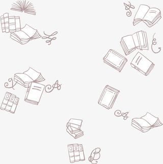 褐色简约书本背景