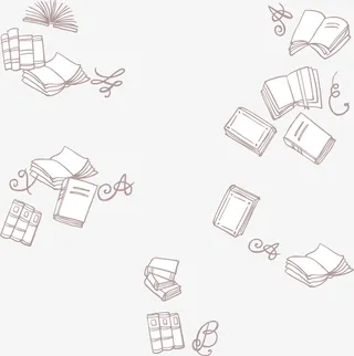 褐色简约书本背景