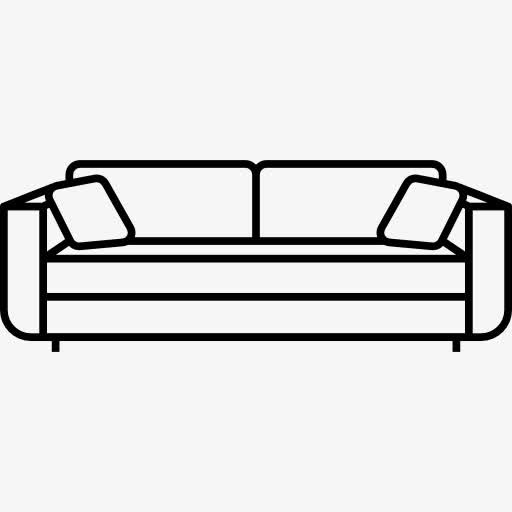 沙发图标免抠