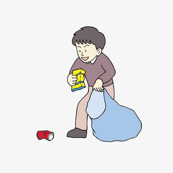 收集废品免抠