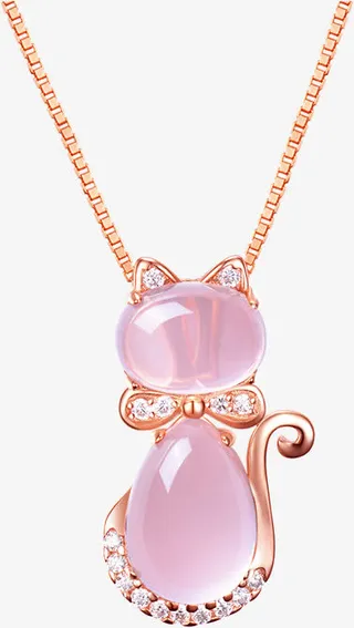 设计海报七夕吊坠粉色免抠