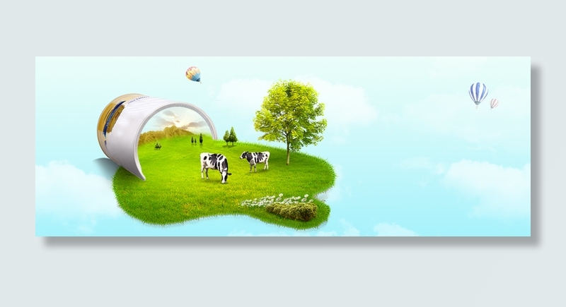 食品婴儿奶粉促销banner高清