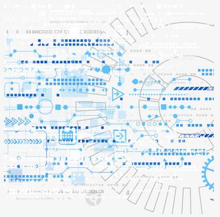 科技数据炫彩背景