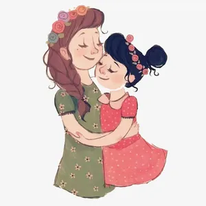 母女素材图免抠
