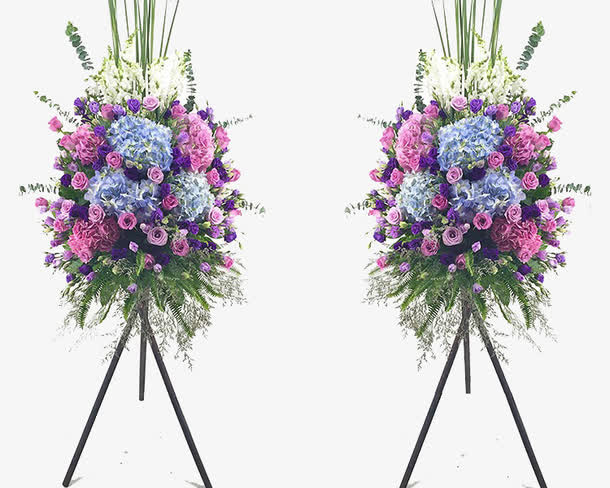 精美扎花花架免抠手绘/卡通卡通元素