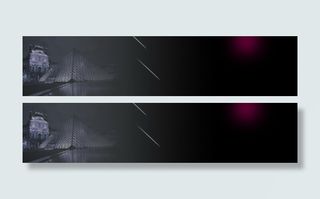 通用海报背景banner