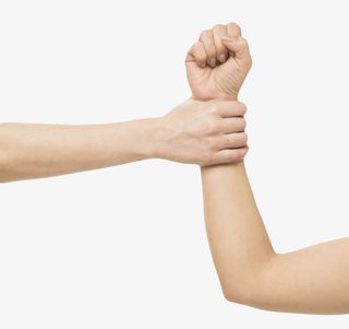 手拉着手臂示意图素材免抠