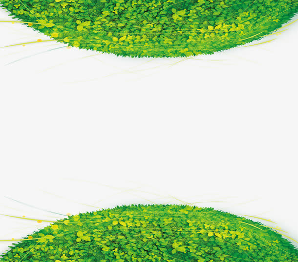 绿色草地免抠