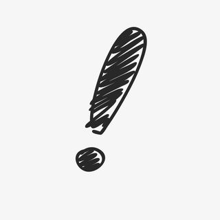 黑色感叹号免抠