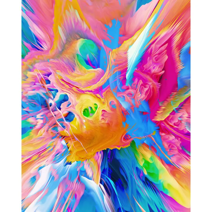 彩色四射抽象纹理高清