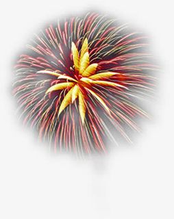 盛大开业，烟花绽放免抠