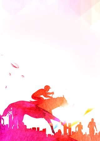 秋季渐变城市骑马狂奔招聘高清