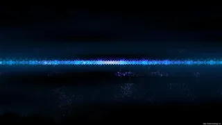 蓝色光效线条装饰免抠