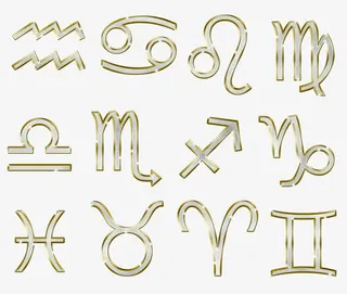 12星座元素免抠