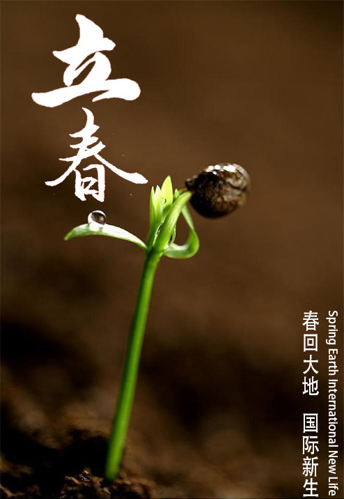 立春背景设计